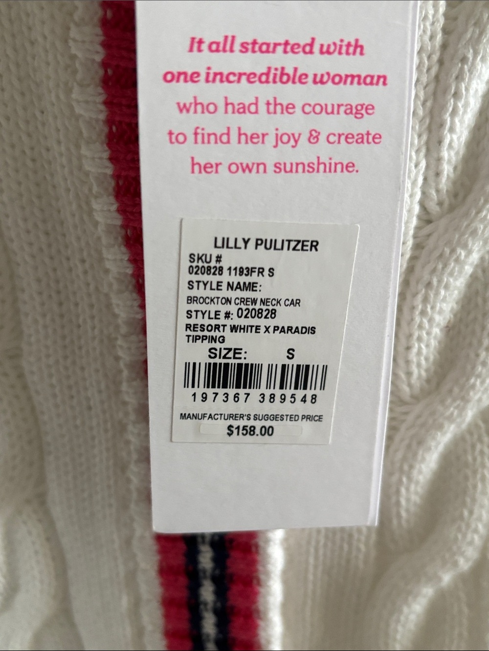 NWT Lilly Pulitzer Brockton Cardigan - Picture 11 of 12